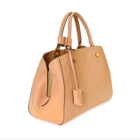 🇲🇫LOUIS VUITTON Montaigne Empreinte MM Leather Satchel Bag🤎🤎🤎🤎 - Picture 3 of 16